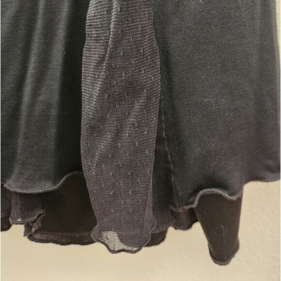 Vintage Betsy Johnson New‎ York 90s Y2K 3/4 Sleeve Swing Dress Black Size Small - Picture 7 of 9